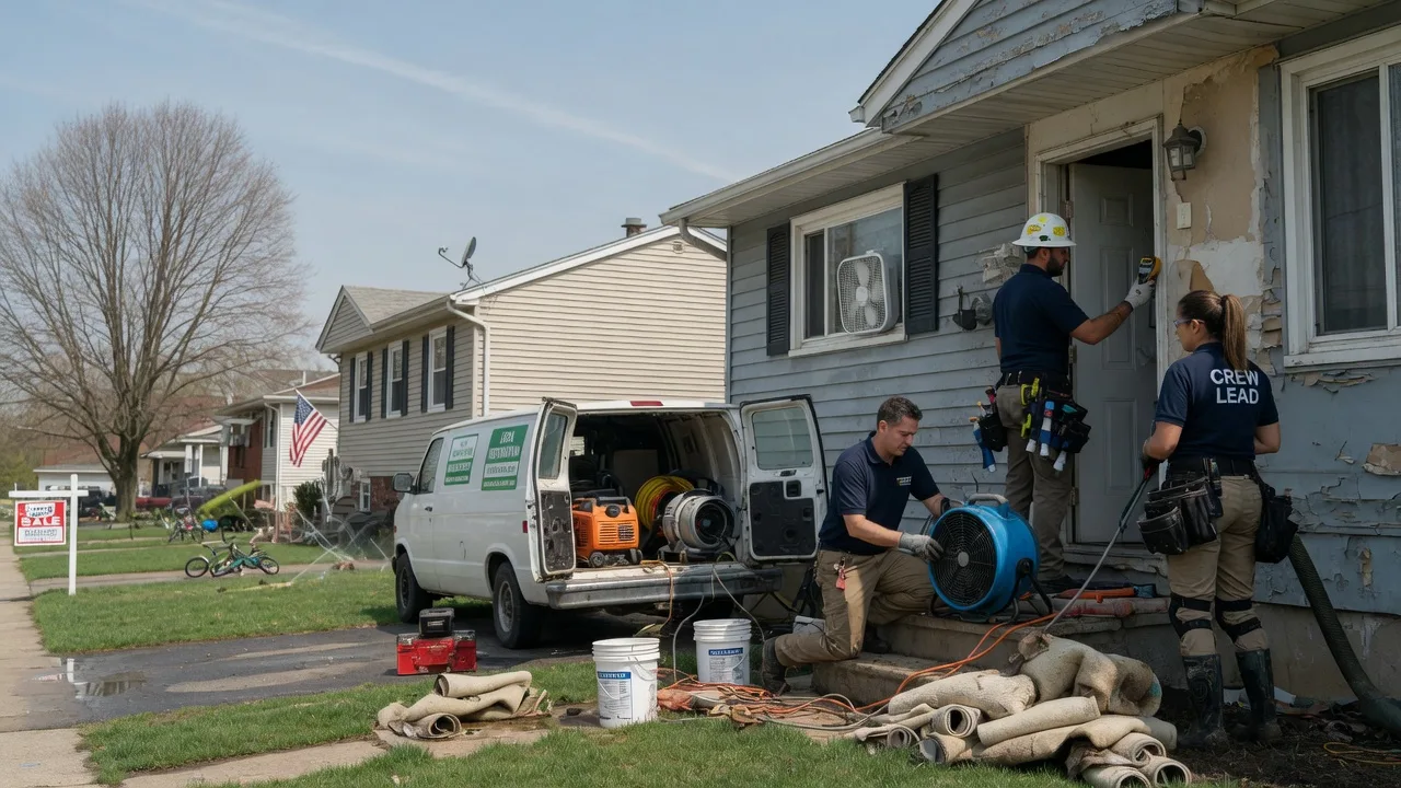 Flood Cleanup in Cedar Point, IL near me